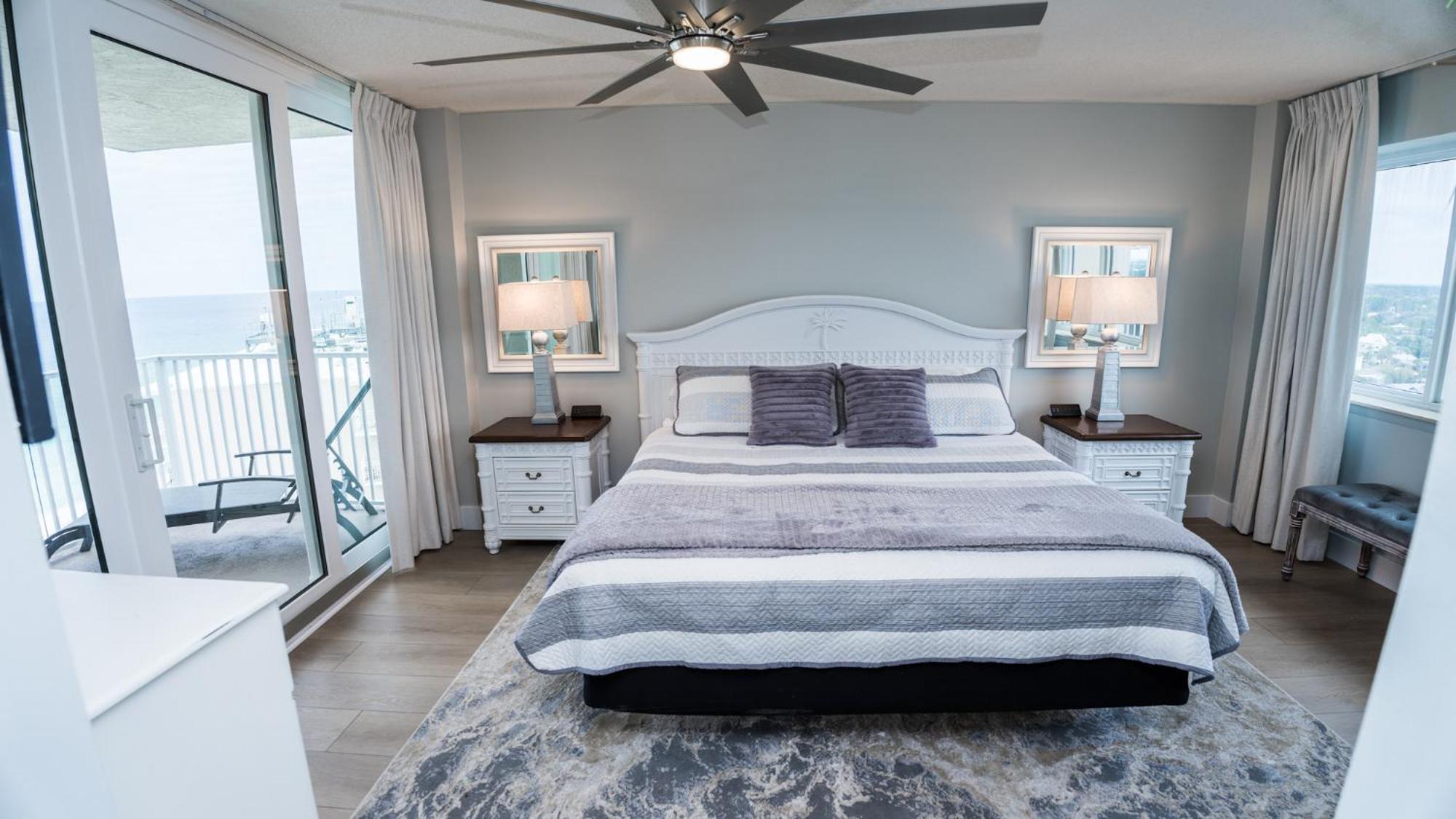 New Rental - 3Br 3Ba Corner Beachfront - 2024 Remodel - 3 Pools, Tiki Hut, Gym, Tennis Panama City Beach Bagian luar foto